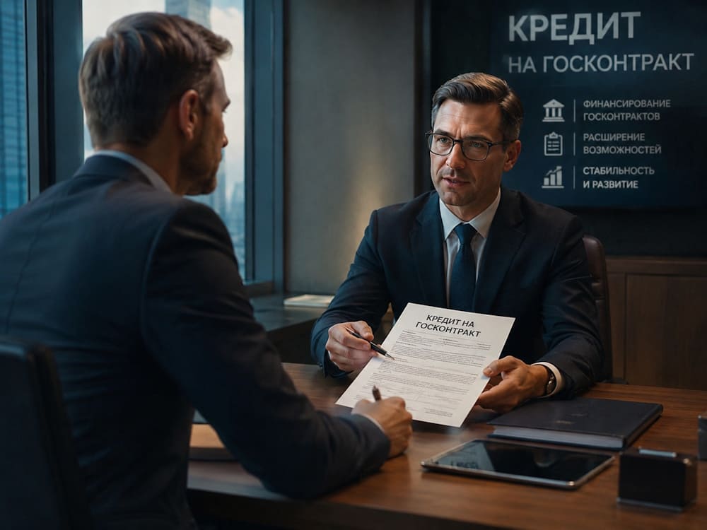 Кредит на госконтракт: как получить деньги до расчета с заказчиком